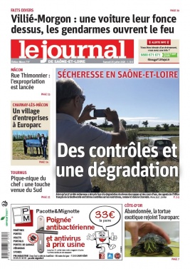 Le Journal de Saône et Loire N°20200725 du 25 juillet 2020 à télécharger sur iPad