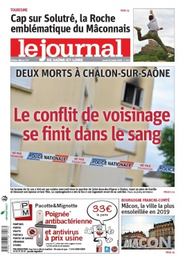 Le Journal de Saône et Loire N°20200723 du 23 juillet 2020 à télécharger sur iPad