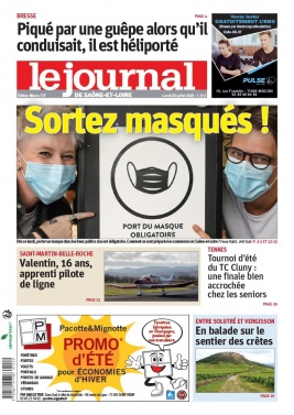 Le Journal de Saône et Loire N°20200720 du 20 juillet 2020 à télécharger sur iPad