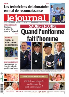 Le Journal de Saône et Loire N°20200713 du 13 juillet 2020 à télécharger sur iPad