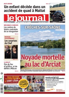 Le Journal de Saône et Loire N°20200707 du 07 juillet 2020 à télécharger sur iPad