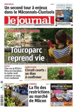 Le Journal de Saône et Loire N°20200614 du 14 juin 2020 à télécharger sur iPad