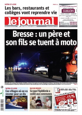 Le Journal de Saône et Loire N°20200602 du 02 juin 2020 à télécharger sur iPad