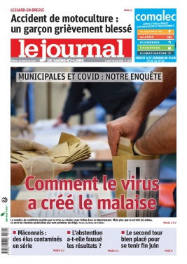 Le Journal de Saône et Loire N°20200518 du 18 mai 2020 à télécharger sur iPad