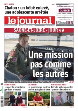 Le Journal de Saône et Loire N°20200504 du 04 mai 2020 à télécharger sur iPad