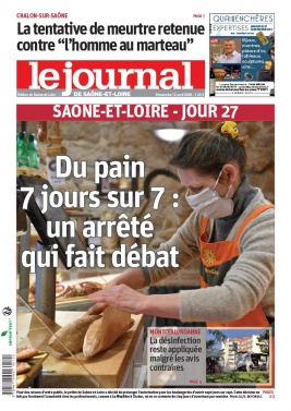 Le Journal de Saône et Loire N°20200412 du 12 avril 2020 à télécharger sur iPad