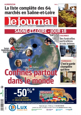 Le Journal de Saône et Loire N°20200403 du 03 avril 2020 à télécharger sur iPad