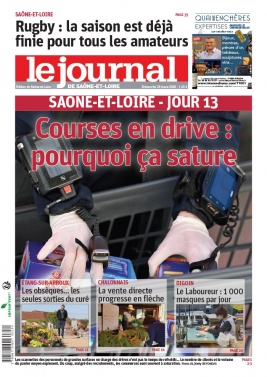 Le Journal de Saône et Loire N°20200329 du 29 mars 2020 à télécharger sur iPad