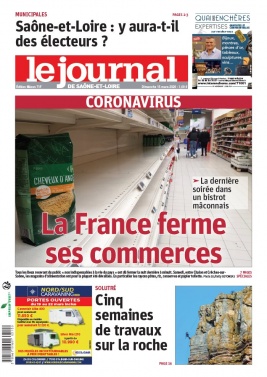 Le Journal de Saône et Loire N°20200315 du 15 mars 2020 à télécharger sur iPad