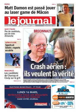 Le Journal de Saône et Loire N°20200310 du 10 mars 2020 à télécharger sur iPad