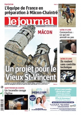 Le Journal de Saône et Loire N°20200303 du 03 mars 2020 à télécharger sur iPad