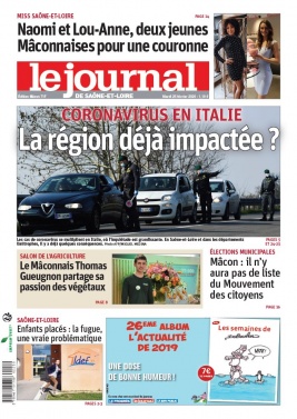 Le Journal de Saône et Loire N°20200225 du 25 février 2020 à télécharger sur iPad