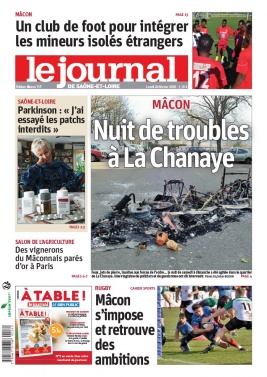 Le Journal de Saône et Loire N°20200224 du 24 février 2020 à télécharger sur iPad