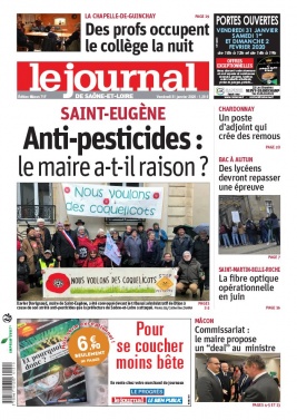 Le Journal de Saône et Loire N°20200131 du 31 janvier 2020 à télécharger sur iPad