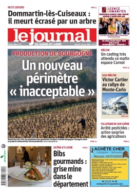 Le Journal de Saône et Loire N°20200121 du 21 janvier 2020 à télécharger sur iPad