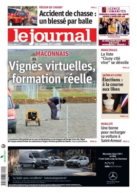 Le Journal de Saône et Loire N°20200120 du 20 janvier 2020 à télécharger sur iPad