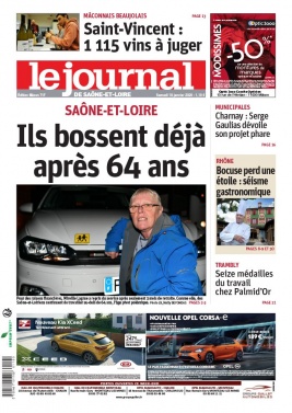 Le Journal de Saône et Loire N°20200118 du 18 janvier 2020 à télécharger sur iPad