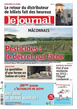 Le Journal de Saône et Loire N°20200116 du 16 janvier 2020 à télécharger sur iPad