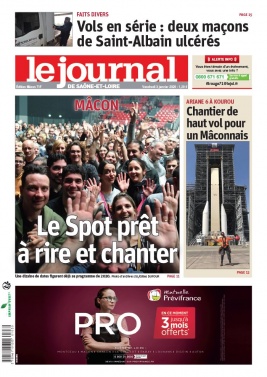 Le Journal de Saône et Loire N°20200103 du 03 janvier 2020 à télécharger sur iPad