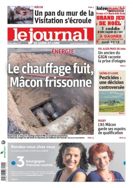 Le Journal de Saône et Loire N°20191223 du 23 décembre 2019 à télécharger sur iPad