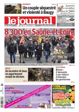 Le Journal de Saône et Loire N°20191206 du 06 décembre 2019 à télécharger sur iPad