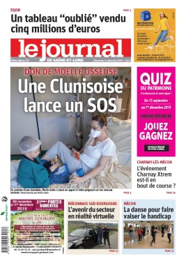Le Journal de Saône et Loire N°20191201 du 01 décembre 2019 à télécharger sur iPad