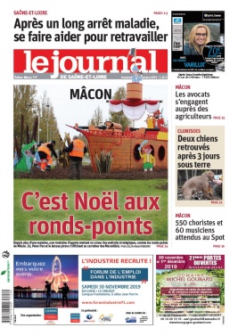 Le Journal de Saône et Loire N°20191129 du 29 novembre 2019 à télécharger sur iPad