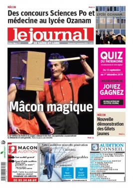 Le Journal de Saône et Loire N°20191103 du 03 novembre 2019 à télécharger sur iPad