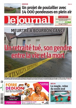 Le Journal de Saône et Loire N°20191101 du 01 novembre 2019 à télécharger sur iPad