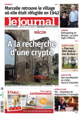 Le Journal de Saône et Loire N°20191029 du 29 octobre 2019 à télécharger sur iPad