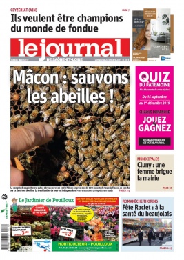 Le Journal de Saône et Loire N°20191027 du 27 octobre 2019 à télécharger sur iPad