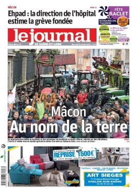 Le Journal de Saône et Loire N°20191023 du 23 octobre 2019 à télécharger sur iPad
