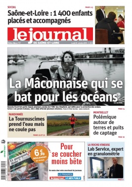 Le Journal de Saône et Loire N°20191021 du 21 octobre 2019 à télécharger sur iPad