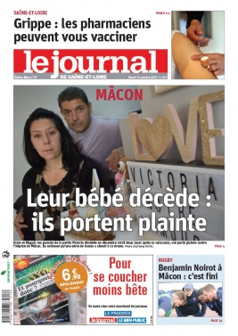 Le Journal de Saône et Loire N°20191015 du 15 octobre 2019 à télécharger sur iPad