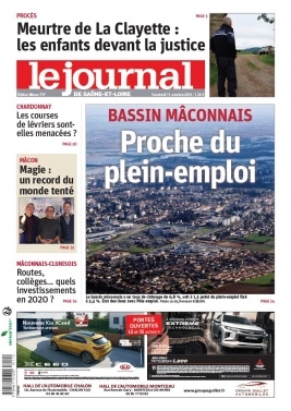 Le Journal de Saône et Loire N°20191011 du 11 octobre 2019 à télécharger sur iPad