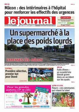 Le Journal de Saône et Loire N°20190908 du 08 septembre 2019 à télécharger sur iPad