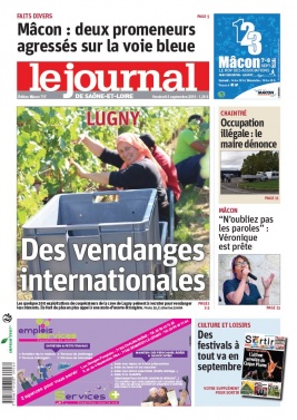 Le Journal de Saône et Loire N°20190906 du 06 septembre 2019 à télécharger sur iPad