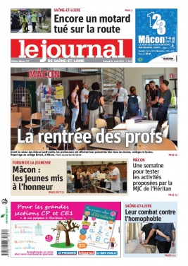 Le Journal de Saône et Loire N°20190831 du 31 août 2019 à télécharger sur iPad