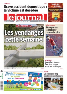 Le Journal de Saône et Loire N°20190829 du 29 août 2019 à télécharger sur iPad