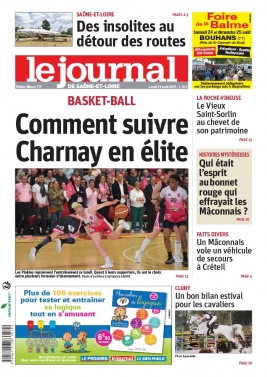 Le Journal de Saône et Loire N°20190819 du 19 août 2019 à télécharger sur iPad