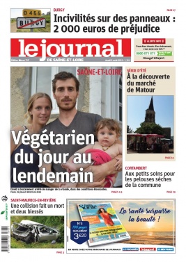 Le Journal de Saône et Loire N°20190808 du 08 août 2019 à télécharger sur iPad