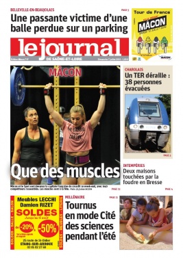 Le Journal de Saône et Loire N°20190707 du 07 juillet 2019 à télécharger sur iPad