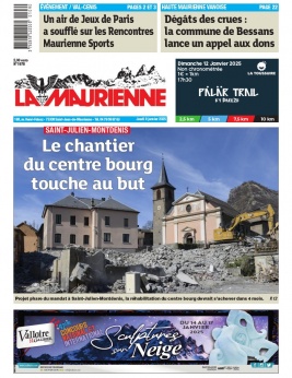 Lisez La Maurienne du 09 janvier 2025 sur ePresse.fr