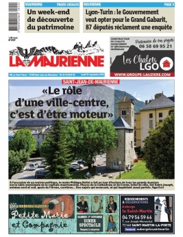 Lisez La Maurienne du 22 septembre 2022 sur ePresse.fr