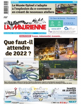 La Maurienne N°3690 du 06 janvier 2022 à télécharger sur iPad