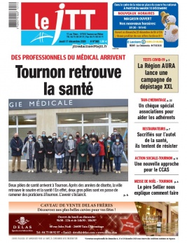 Le Journal de Tournon-Tain N°365 du 17 décembre 2020 à télécharger sur iPad
