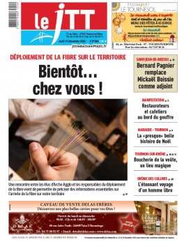 Le Journal de Tournon-Tain N°364 du 10 décembre 2020 à télécharger sur iPad