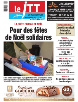 Le Journal de Tournon-Tain N°362 du 26 novembre 2020 à télécharger sur iPad