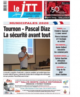 Le Journal de Tournon-Tain N°318 du 23 janvier 2020 à télécharger sur iPad