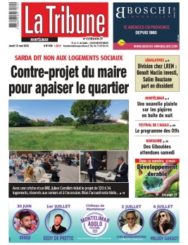 La Tribune de Montélimar N°438 du 12 mai 2022 à télécharger sur iPad